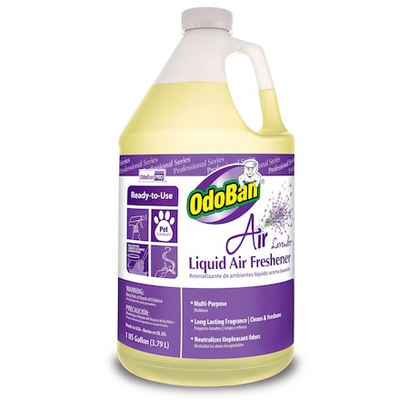 Odoban Lavender Liquid Air Freshener Gallon 977562-G4